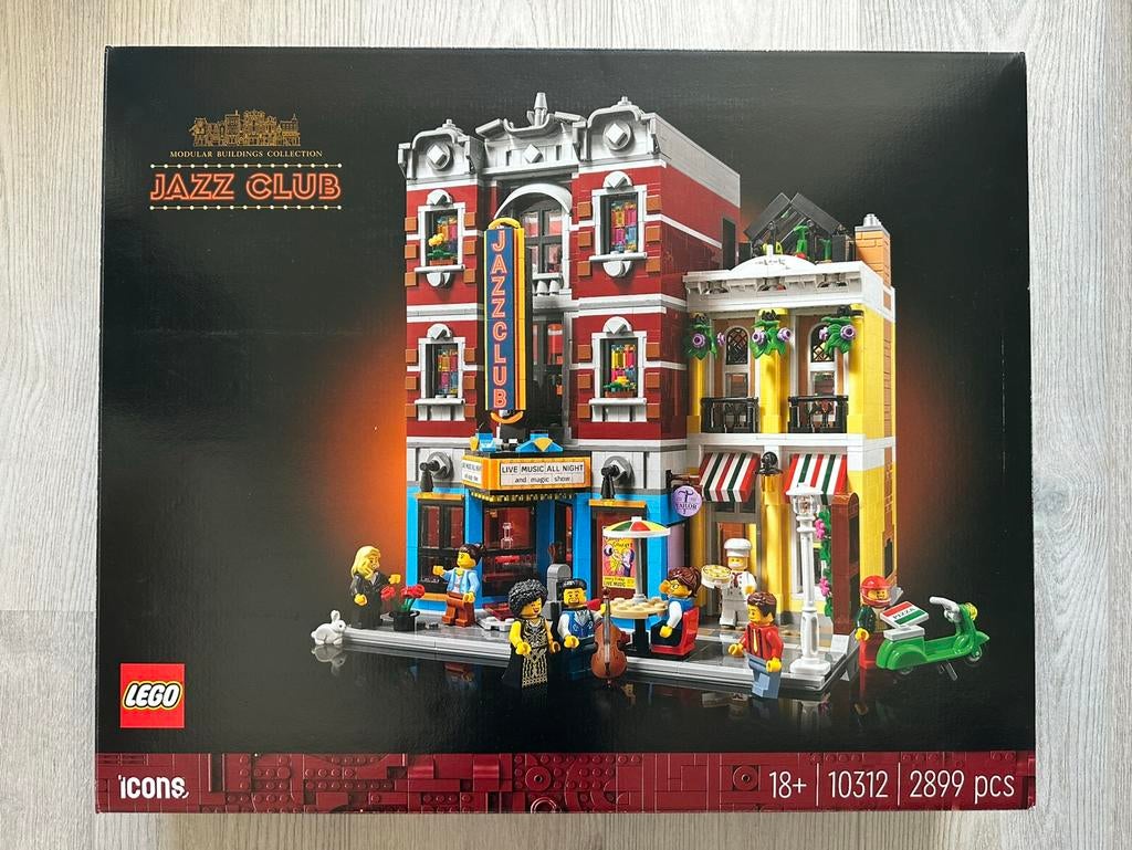 LEGO 10312 - Jazz Club Modular building - Compleet, Kinderen en Baby's, Speelgoed | Duplo en Lego, Ophalen, Zo goed als nieuw