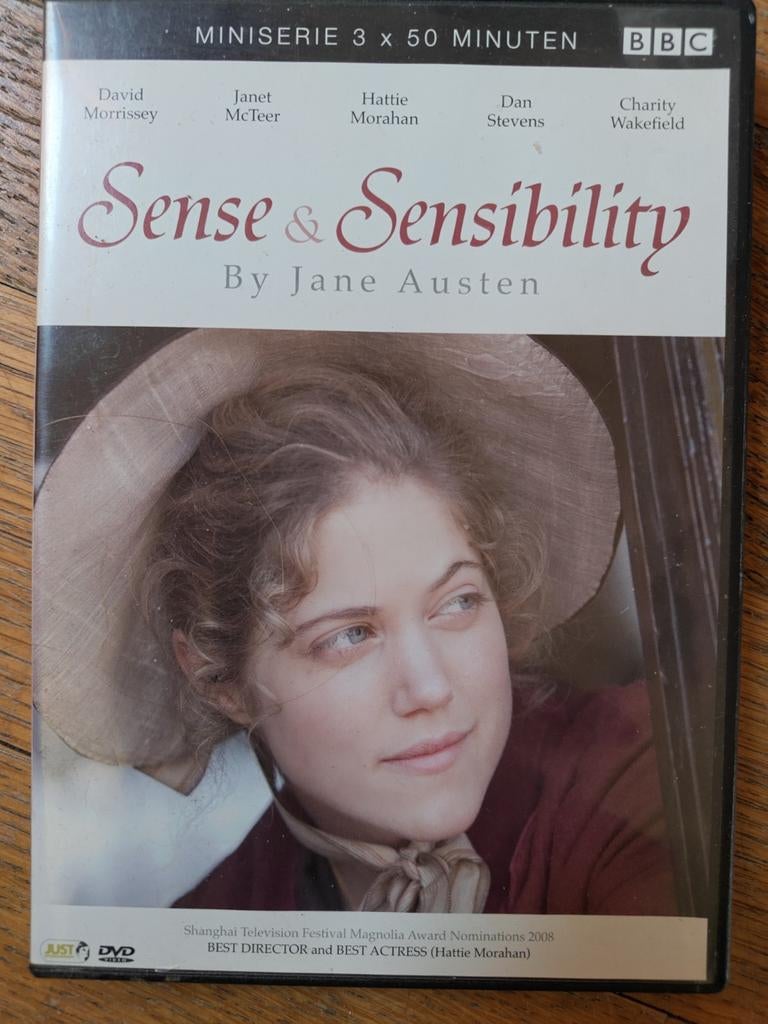 Sense & Sensibility DVD - BBC Miniserie, Alle leeftijden, Ophalen of Verzenden, Gebruikt, Historisch of Kostuumdrama