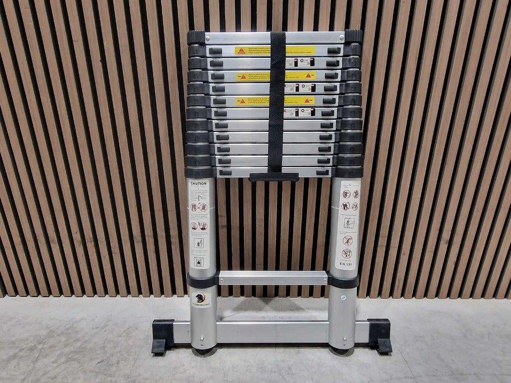 Nurnberg 3,8 Meter telescoopladder‼️, Doe-het-zelf en Verbouw, Ladders en Trappen, Nieuw, 2 tot 4 meter, Opvouwbaar of Inschuifbaar