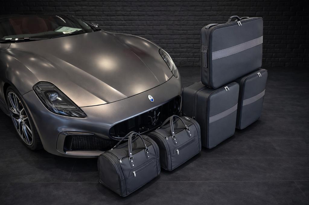 Roadsterbag lederen kofferset Maserati GranTurismo 2023, Auto diversen, Ophalen of Verzenden, Nieuw