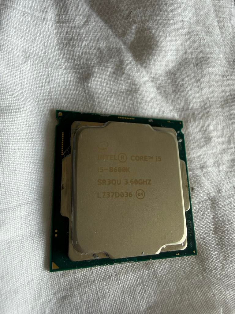 Intel Core i5-8600K Processor 3.60GHz, Computers en Software, Processors, Ophalen of Verzenden, Gebruikt, 6-core, 3 tot 4 Ghz