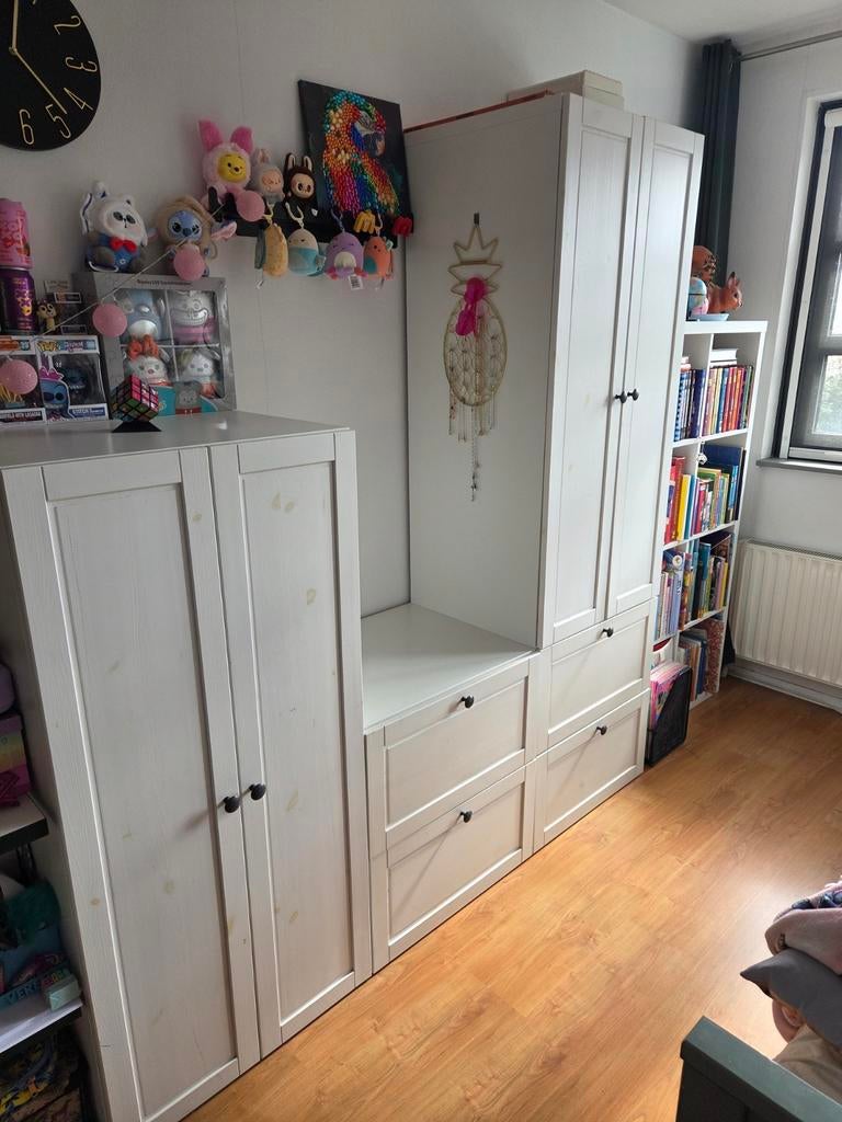 Ikea Stuva Smastad Sundvik kasten kinderkamer, Kinderen en Baby's, Kinderkamer | Commodes en Kasten, Ophalen, Gebruikt, Minder dan 75 cm