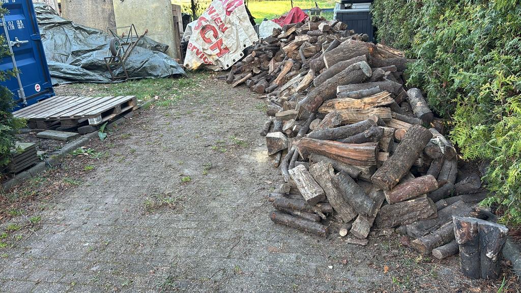 8,5kuub haardhout direct te stoken, 6 m³ of meer, Ophalen of Verzenden, Overige houtsoorten, Blokken