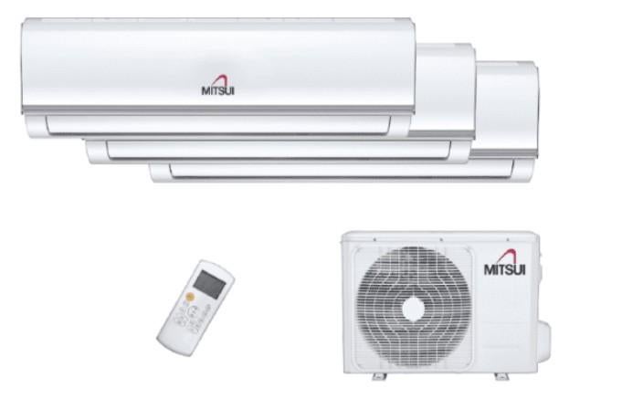 Multi split airco, Koelen en Ontvochtigen, Timer, Nieuw, 3 snelheden of meer