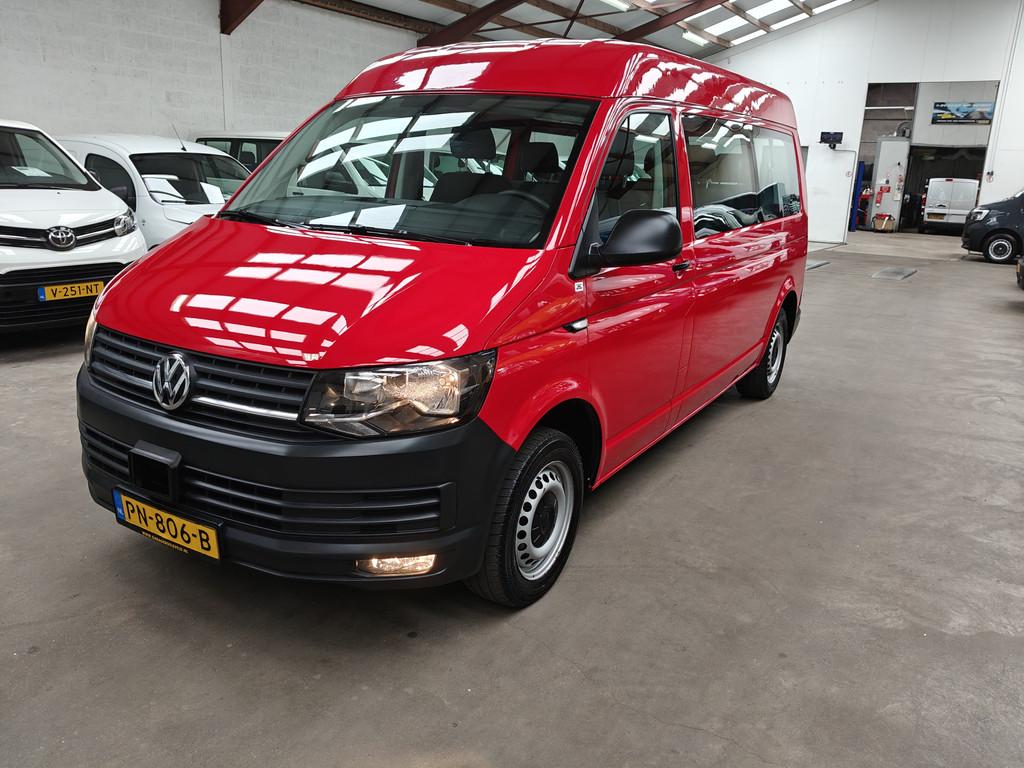 Volkswagen Transporter Kombi 2.0 TDI L2H2 Highline Autom inc, Stof, Gebruikt, 150 pk, 255 €/maand