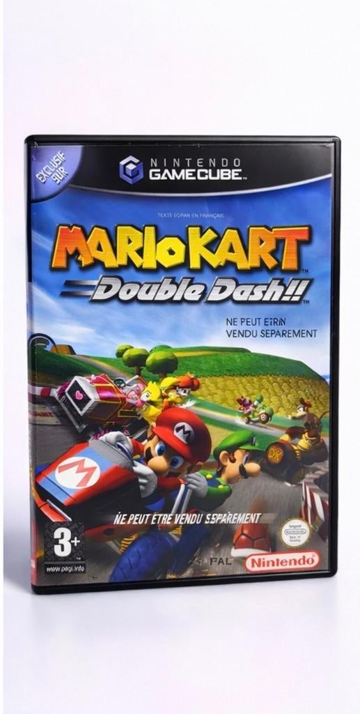 Mario Kart Double Dash GameCube compleet, Spelcomputers en Games, Games | Nintendo GameCube, Gebruikt, Racen en Vliegen, 2 spelers