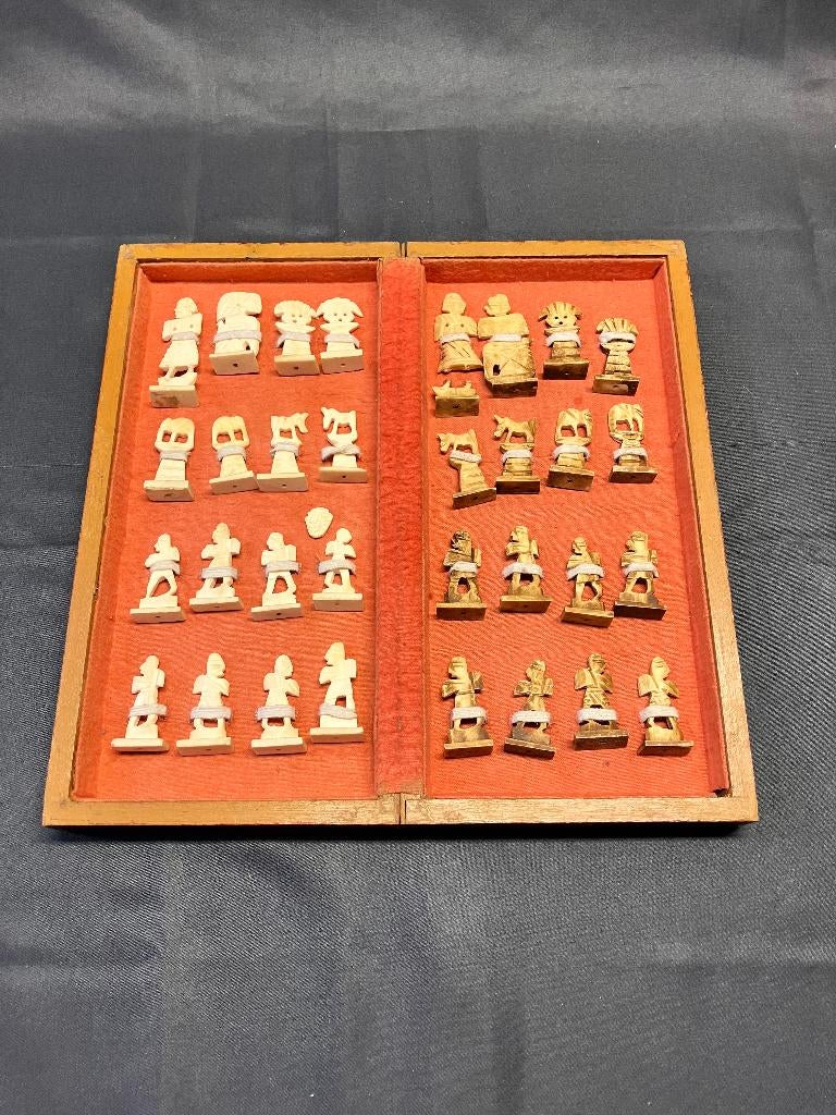 Antiek (schaak) spel, Ophalen of Verzenden