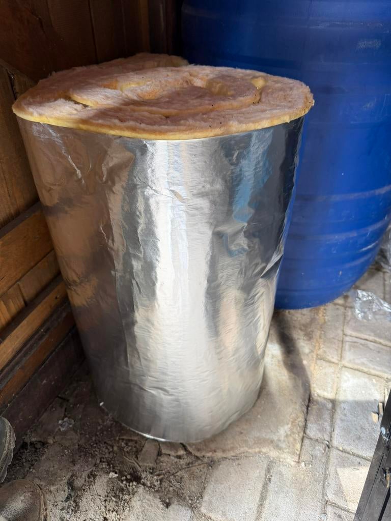 Restant isolatiemateriaal, Doe-het-zelf en Verbouw, Isolatie en Afdichting, 4 tot 8 cm, Nieuw, Minder dan 5 m², Glaswol