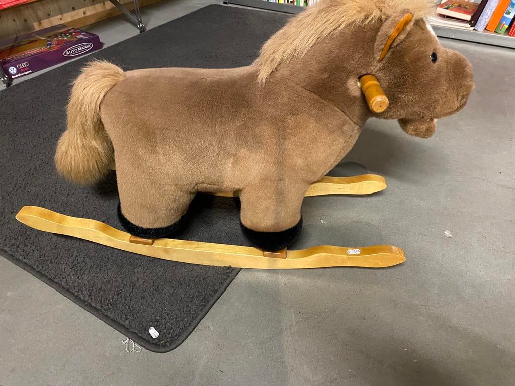 Hobbelpaard pluche, Ophalen, Zo goed als nieuw