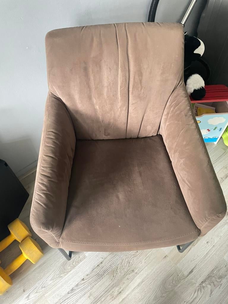 Nouvion Fauteuils, Ophalen, 75 tot 100 cm, Zo goed als nieuw, Stof