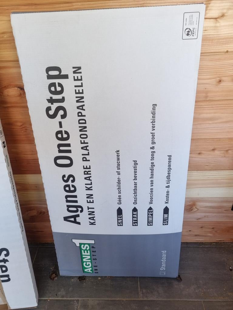 Agnes One-Step Kant en Klare Plafondpanelen, Ophalen, Nieuw
