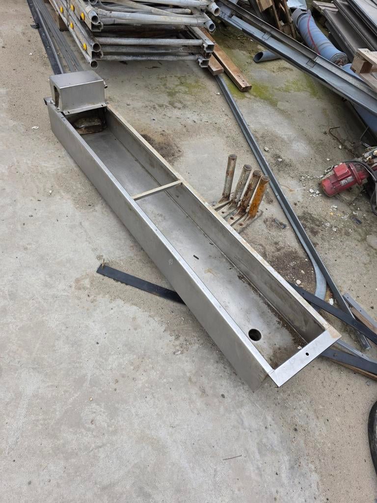 Rvs drinkbak, waterbak, koeien, runderen, Dieren en Toebehoren, Stalling en Weidegang