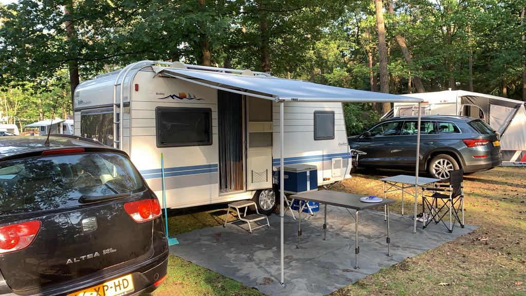 Zakluifel thule omnistor met voor- en zijwanden (285x250cm), Ophalen, Gebruikt, Thule