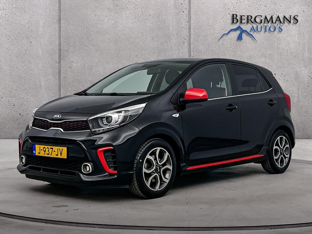 Kia Picanto 1.0 GT-Line Edition // LEDER // NAVIGATIE // CAM, Voorwielaandrijving, Gebruikt, 4 stoelen, Bedrijf