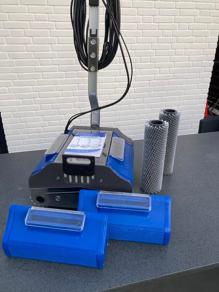 Duplex 420 reinigingsmachine / schrobmachine met extra’s, Ophalen of Verzenden, Zo goed als nieuw, Schrobmachine
