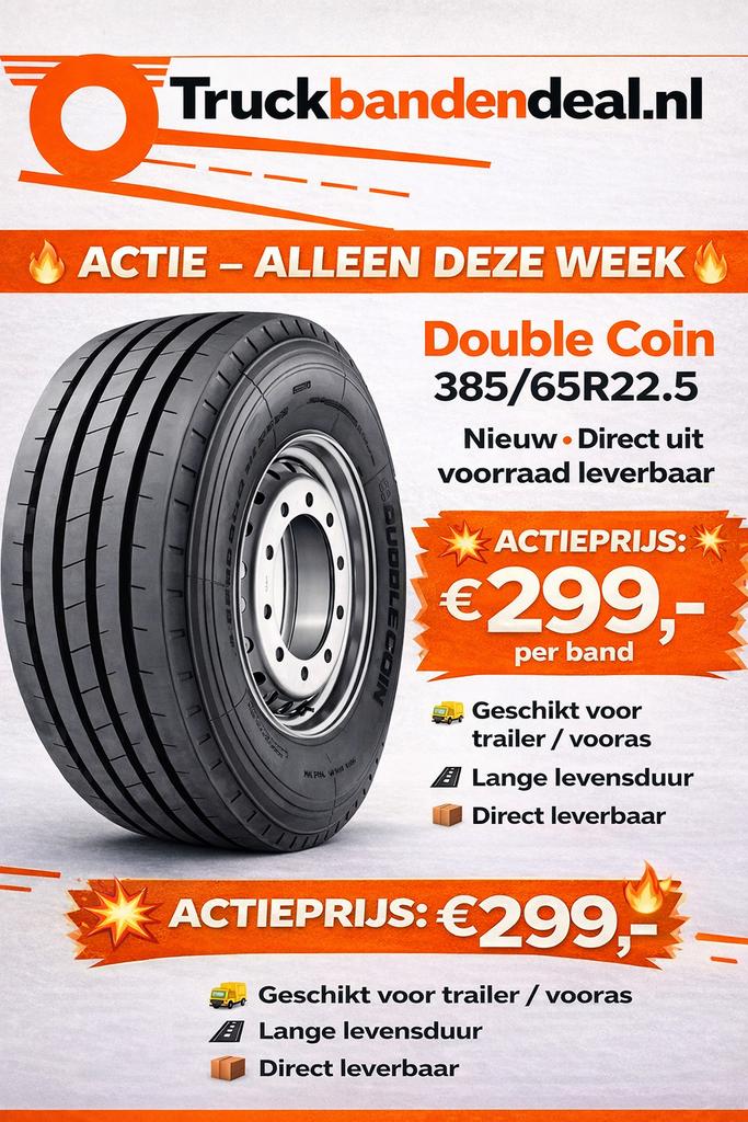 Truck en trailerbanden - Goedkoop, snel en op locatie, Ophalen, Nieuw, Overige maten, All Season