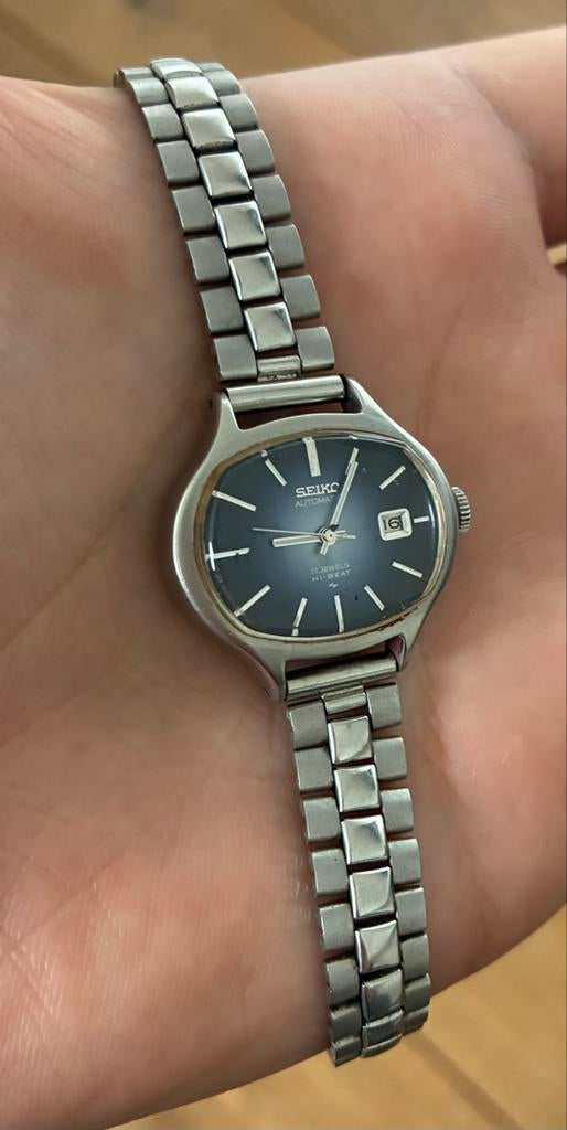 Seiko Automatic Hi-Beat Horloge (Vintage), Staal, Polshorloge, Ophalen of Verzenden, Zo goed als nieuw