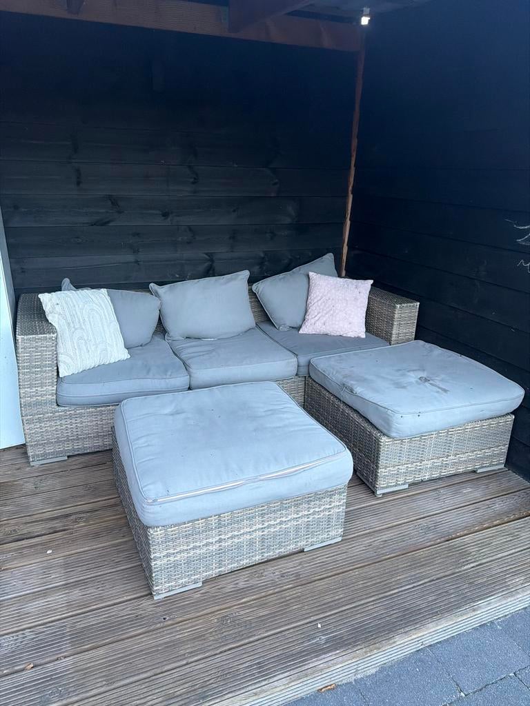 Loungeset Praxis, Tuin en Terras, Tuinsets en Loungesets, Ophalen, 5 zitplaatsen, Gebruikt, Loungeset