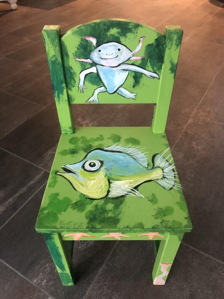 Kunstzinnig kinderstoeltje, Ophalen of Verzenden, Nieuw, Stoel(en)