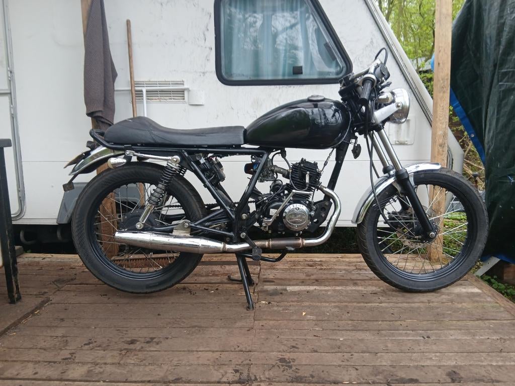 Mash 85cc caferacer, Fietsen en Brommers, Brommers | Overige merken, Ophalen, Maximaal 45 km/u, Mash fifty, 4 versnellingen