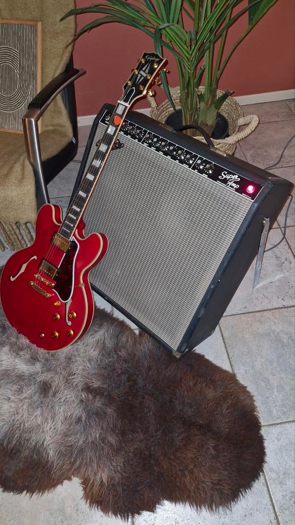 Fender Super Amp, Muziek en Instrumenten, Ophalen, Gebruikt, Solid body