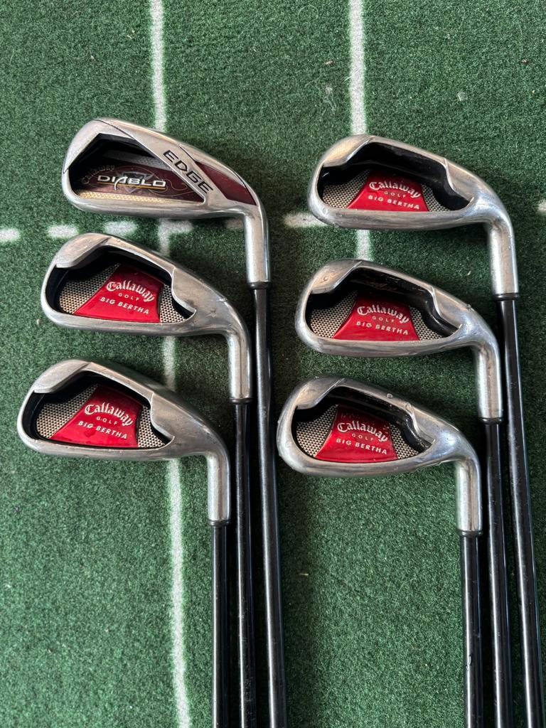 Callaway Big Bertha Ijzerset | 5/PW | A Flex | Nette Staat, Sport en Fitness, Golf, Zo goed als nieuw, Set, Callaway, Ophalen of Verzenden