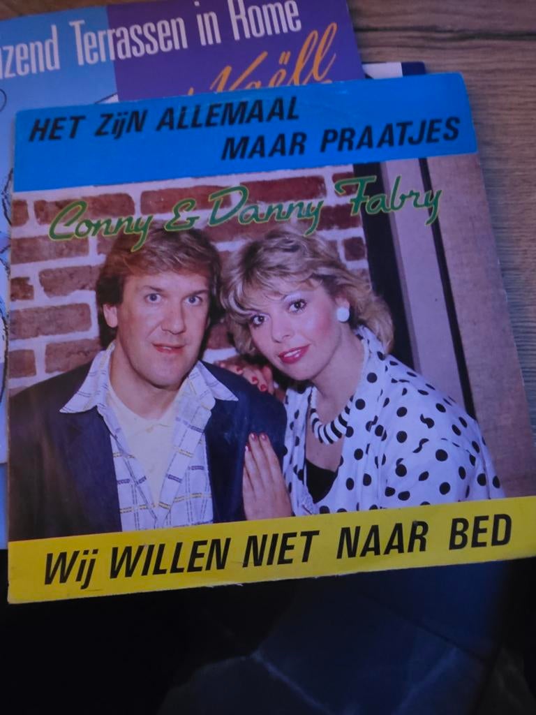 Conny & Danny Fabry - Het Zijn Allemaal Maar Praatjes Single, Ophalen of Verzenden