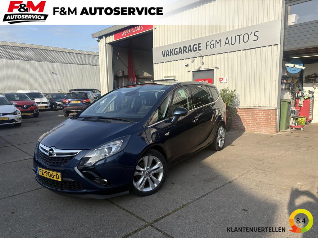 Opel Zafira Tourer 1.4 Edition, Auto's, Opel, Voorwielaandrijving, Euro 5, Stof, 4 cilinders