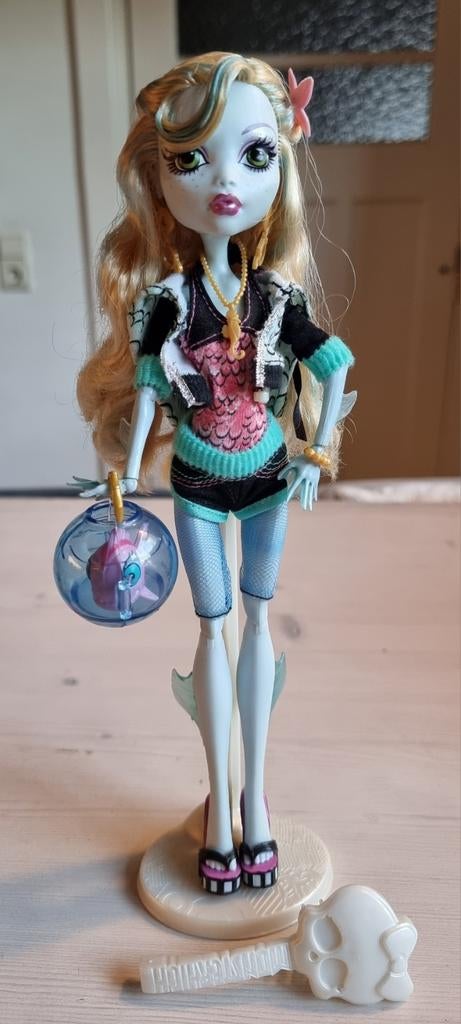 Monster High Lagoona Blue first wave, Ophalen of Verzenden, Zo goed als nieuw, Pop