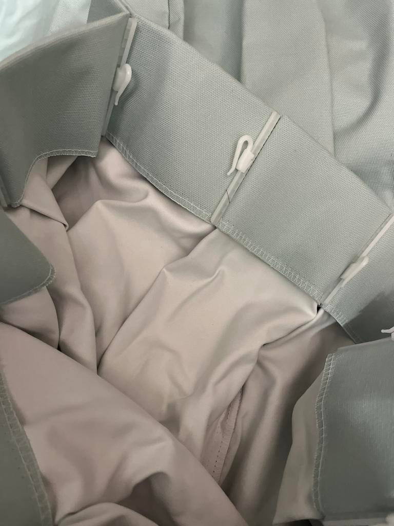 Hema Gordijn / kleur: Amsterdam verduisterend aqua, Ophalen of Verzenden, Zo goed als nieuw, 200 cm of meer