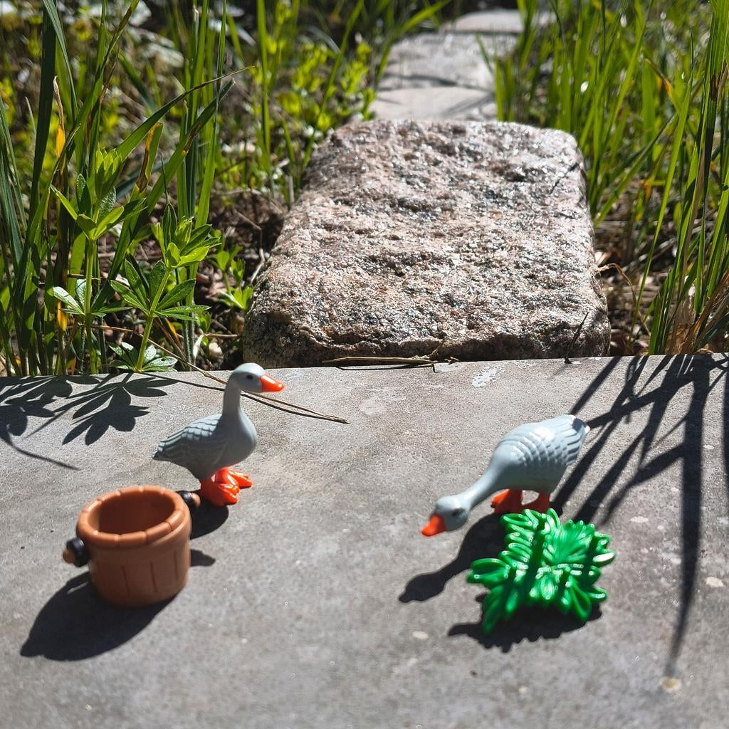 Ganzen Playmobil, Ophalen of Verzenden, Zo goed als nieuw