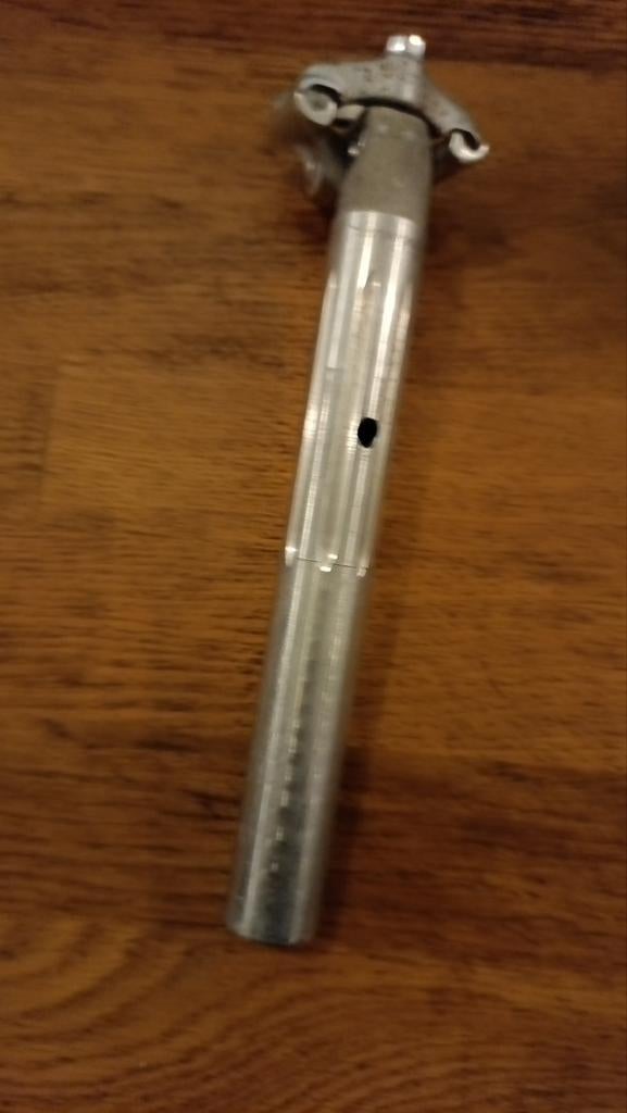 Campagnolo patent super record zadelpen seatpost 25.0 alan, Ophalen of Verzenden, Overige typen