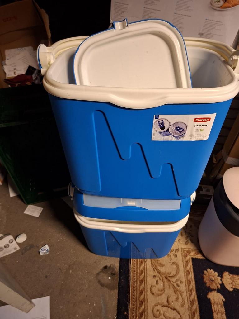 2x Koelbox - Ideaal voor picknicks en uitjes, Ophalen of Verzenden, Gebruikt, Koelbox, Koelelement