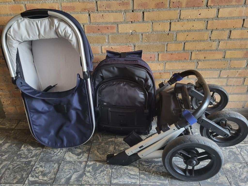 Mutsy Transit 3-in-1 Combiwagen met accessoires, Ophalen, Gebruikt, Mutsy