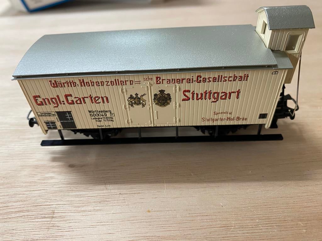 Z.g.a.n. Bierwagen van Marklin HO, Hobby en Vrije tijd, Modeltreinen | H0, Ophalen of Verzenden, Zo goed als nieuw, Wisselstroom