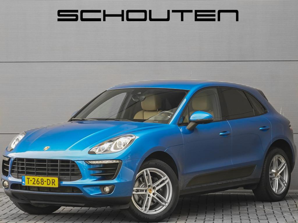Porsche Macan 2.0 Stuur & Stoelverw Leder 14-Wegs Stoel, Automaat, 12 maanden, Gebruikt, Blauw