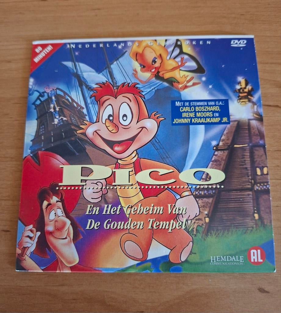PICO en het Geheim van de Gouden Tempel. Animatiefilm., Cd's en Dvd's, Alle leeftijden, Ophalen of Verzenden, Zo goed als nieuw