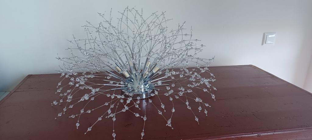 Plafondlamp paardenbloem design, Ophalen