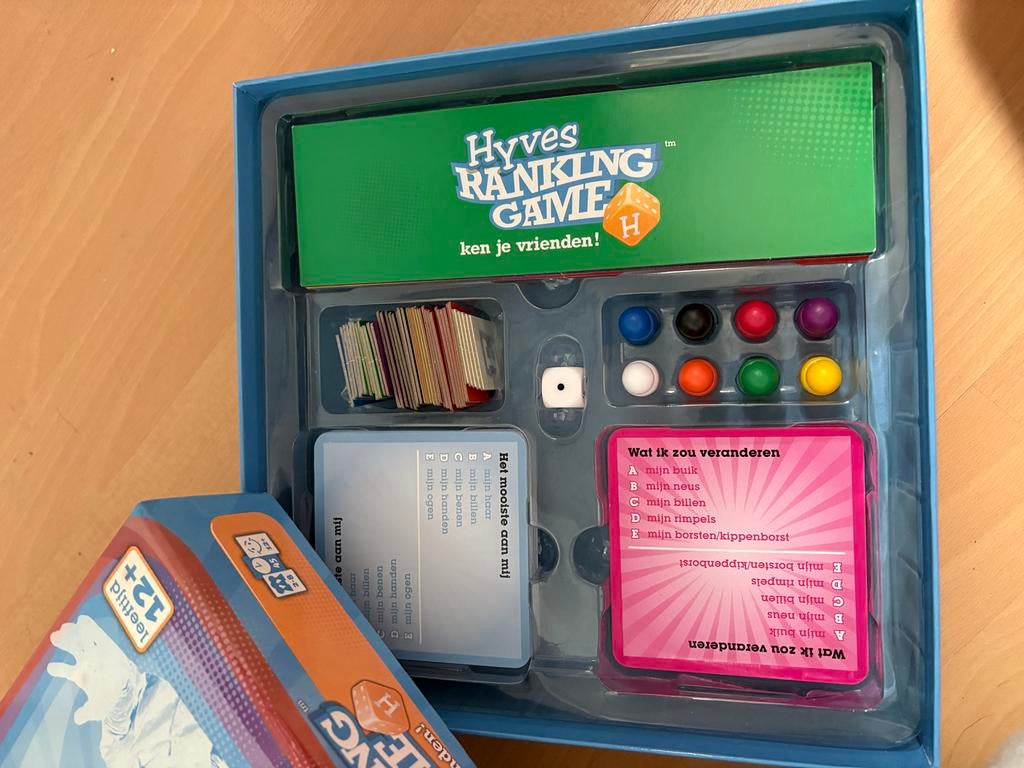 Hyves Ranking Game - Ken je vrienden!, Hobby en Vrije tijd, Gezelschapsspellen | Bordspellen, Drie of vier spelers, Ophalen of Verzenden