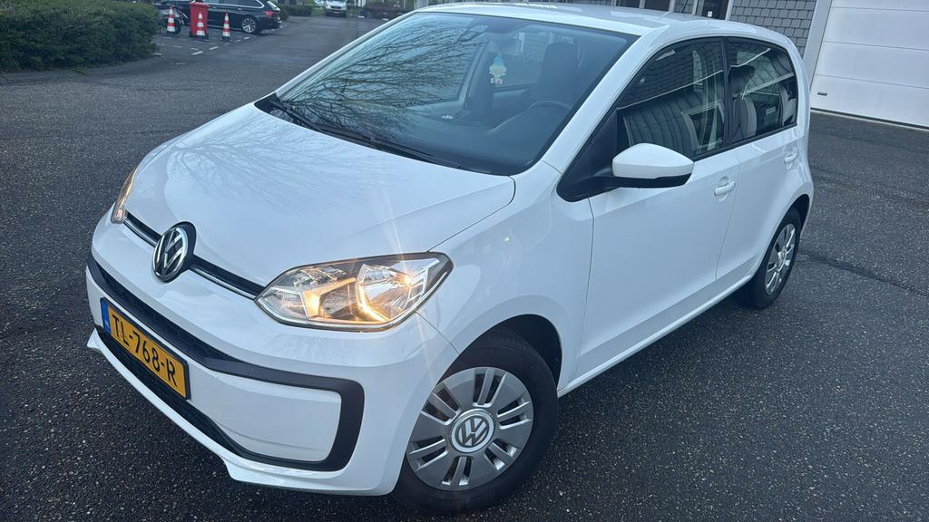 Volkswagen up! 1.0 44KW 3-DRS 2018 Wit, Voorwielaandrijving, Up!, 4 stoelen, Wit