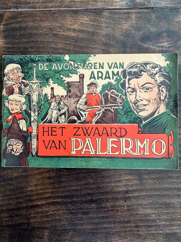De avonturen van Aram/ Het zwaard van Palermo 1e druk, Eén comic, Ophalen of Verzenden, Zo goed als nieuw, Europa
