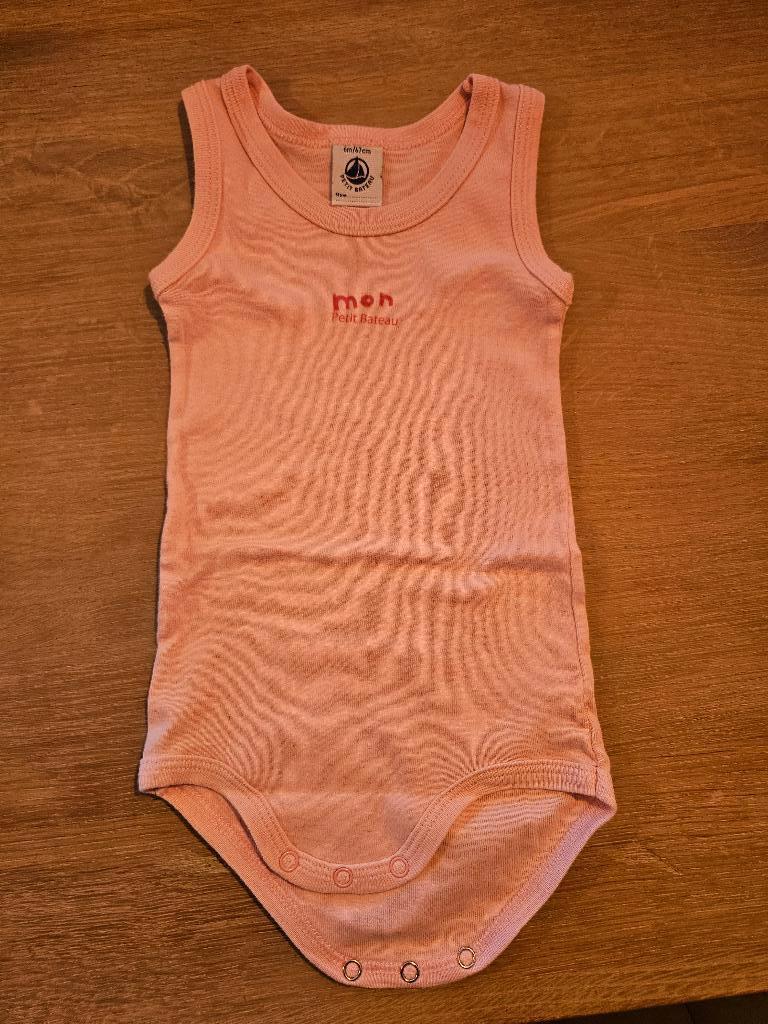 Roze romper van petit bateau, 67 cm, Kinderen en Baby's, Nacht- of Onderkleding, Meisje, Ophalen of Verzenden, Petit Bateau