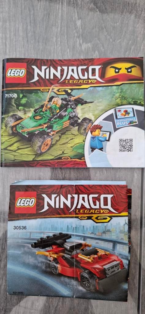 Lego ninjago 71700 en30536, Ophalen of Verzenden, Zo goed als nieuw