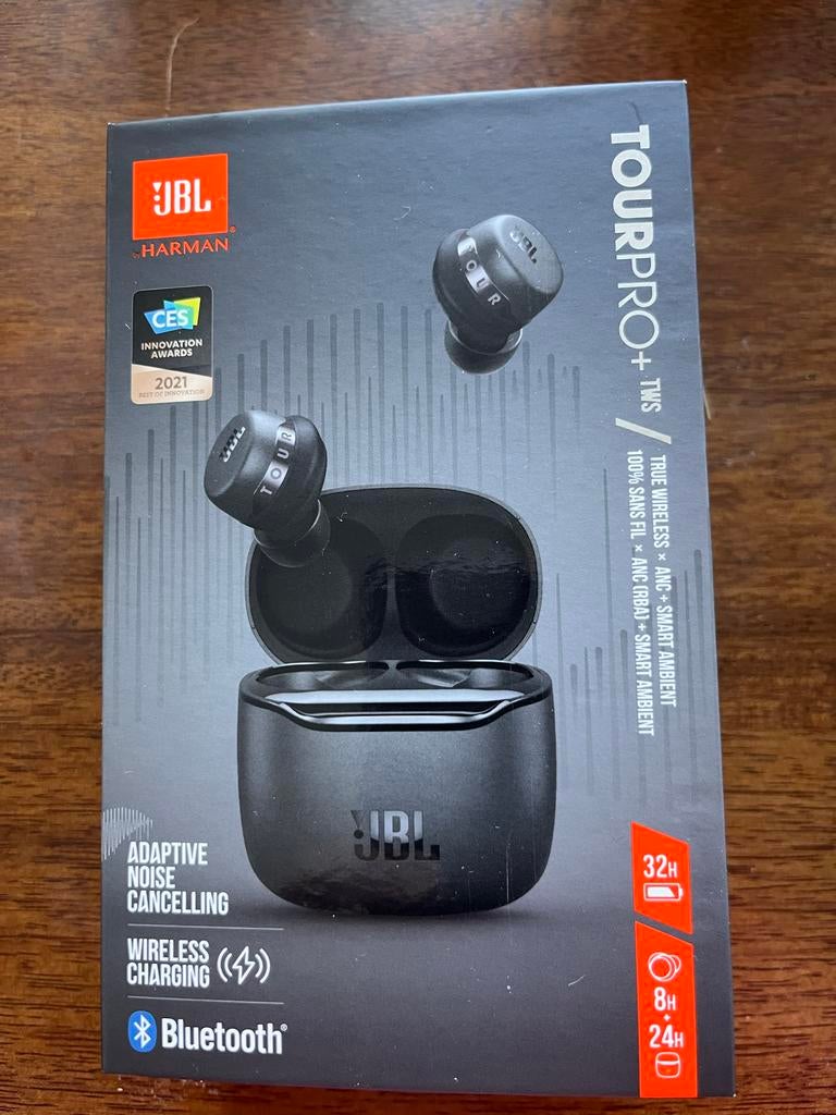JBL TOURPRO+ TWS oordopjes, Verzenden, Zo goed als nieuw, Overige merken, Draadloos