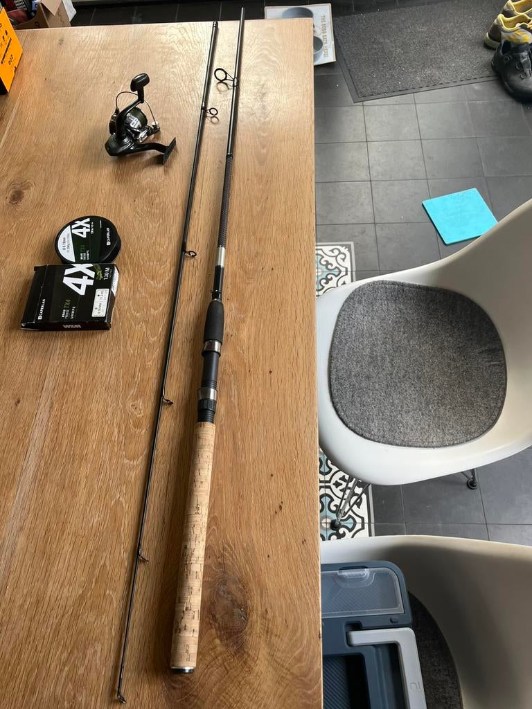 Baitcaster Ultimate clever jerkbait, Ophalen, Zo goed als nieuw, Complete set