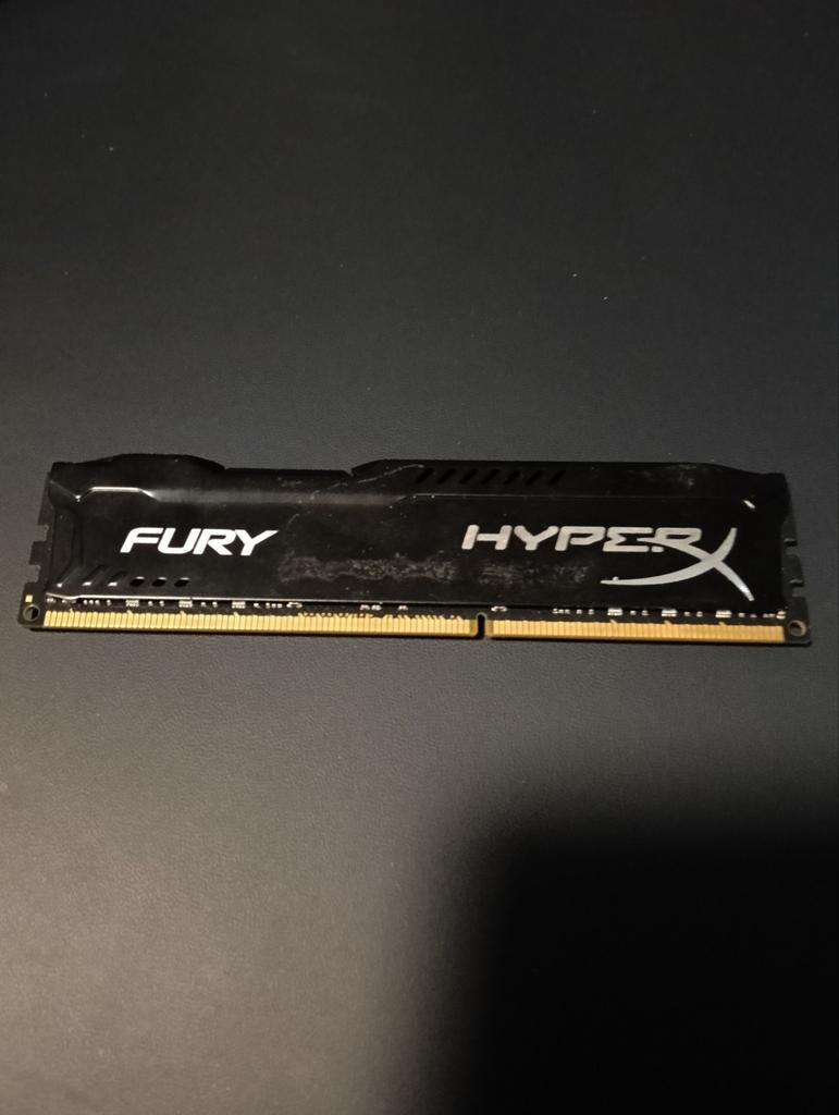 Kingston HyperX Fury 16GB (1x8GB) DDR3 RAM 1866MHz, Computers en Software, RAM geheugen, Ophalen, Gebruikt, 8 GB, DDR3