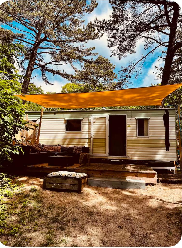 Mooi privé plekje camping bakkum, Caravans en Kamperen, Kampeeraccessoires, Zo goed als nieuw, Ophalen of Verzenden