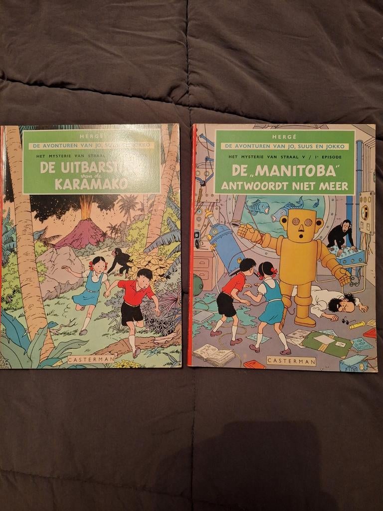 2 x jo suus en jokko stripboeken, Boeken, Stripboeken, Meerdere stripboeken, Ophalen of Verzenden, Gelezen