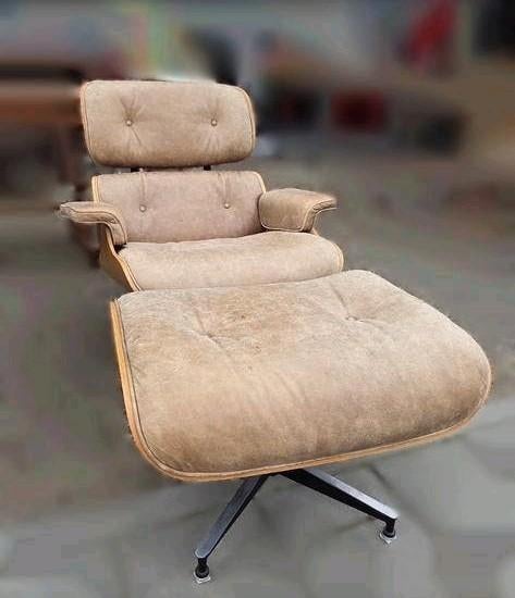 lounge chair en ottoman, Antiek en Kunst, Ophalen of Verzenden