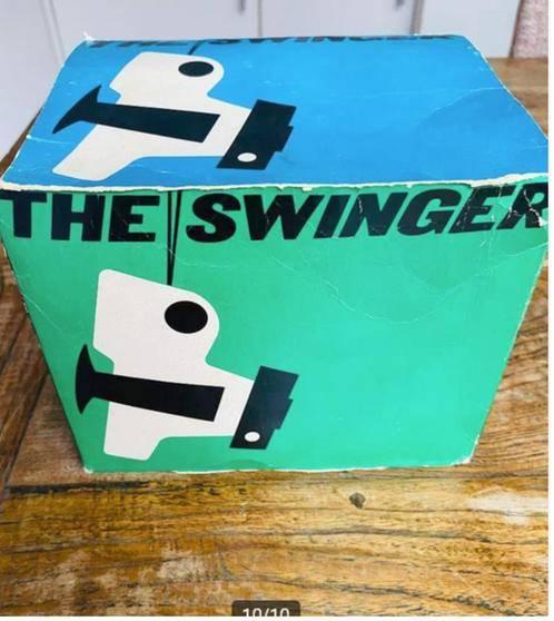 Polaroid Swinger , model 20, analoge fotocamera, incl doos, Ophalen of Verzenden, Gebruikt, Compact, Polaroid